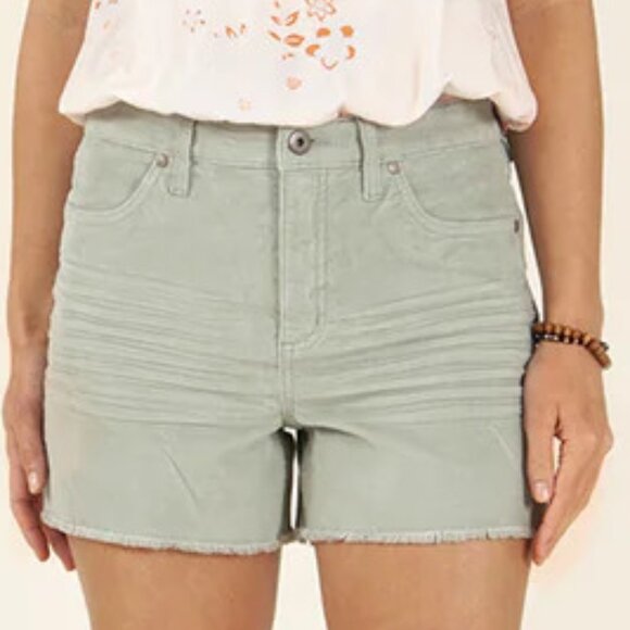 Carve Designs Oahu Hi Rise 4" Short SZ 0 Thyme NWT - Picture 1 of 4